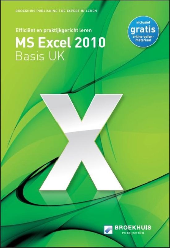 Cover van het boek 'Excel 2010 Basis UK'