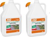 HG Groene aanslag reiniger - 5 liter met sproeikop let op 2 stuks