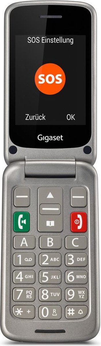 bol.com | Gigaset Gl590 Mobiele Senioren Telefoon Zilver
