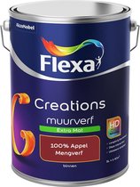 Flexa Creations Muurverf - Extra Mat - Mengkleuren Collectie - 100% Appel  - 5 liter