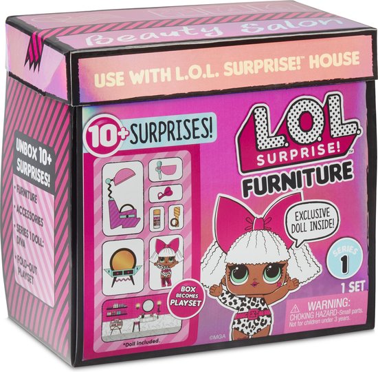 L.O.L. Surprise Furniture - Schoonheidssalon met Diva Minipop - Serie...