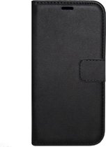 ADEL Kunstleren Book Case Portemonnee Pasjes Hoesje Geschikt voor Samsung Galaxy S8 Plus - Zwart