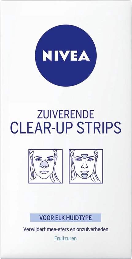 NIVEA Zuiverende Clear-Up Strips - 6 stuks