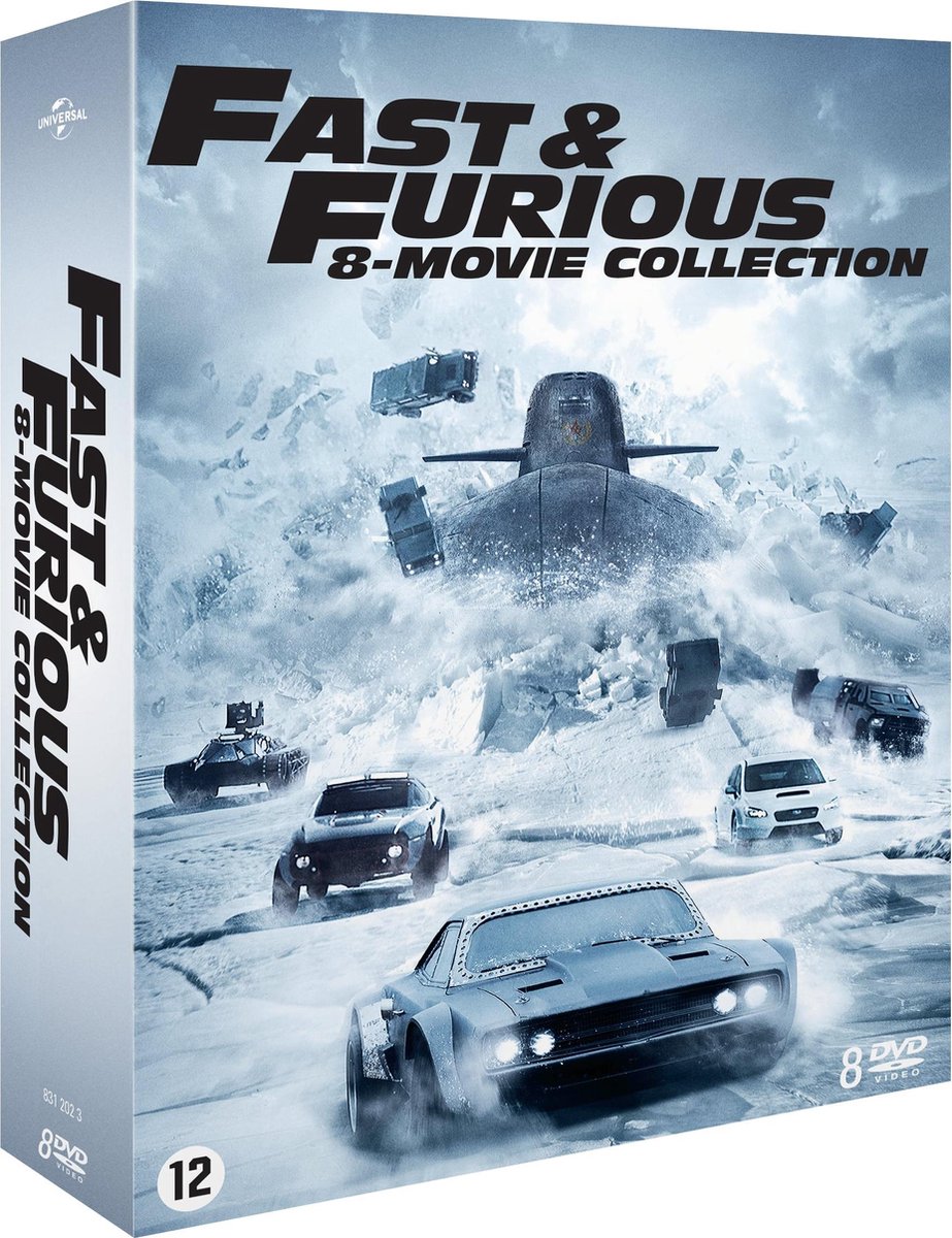COFFRET DVD FAST & FURIOUS COLLECTION 1-10 11 DISQUES