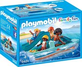 PLAYMOBIL Waterfiets met glijbaan - 9424
