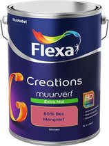 Flexa Creations Muurverf - Extra Mat - Mengkleuren Collectie - 85% Bes  - 5 liter