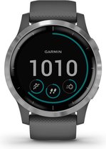 Garmin Vivoactive 4 - martwatch met GPS Tracker - 8 dagen batterij - 45mm - Shadow Grey