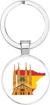 Akyol - Spanje sleutelhanger - koninkrijk - europa - canarische eilanden - kado - cadeau - geschenk - gift - verassing - verjaardag - feestdag - madrid - barcelona - salsa - siesta
