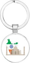 Akyol - India Sleutelhanger - India - de liefhebbers van India - geschenk - gift - verjaardag - kado - cadeau - verassing - feestdag - Azie - Indische oceaan - New Delhi - Bombay -