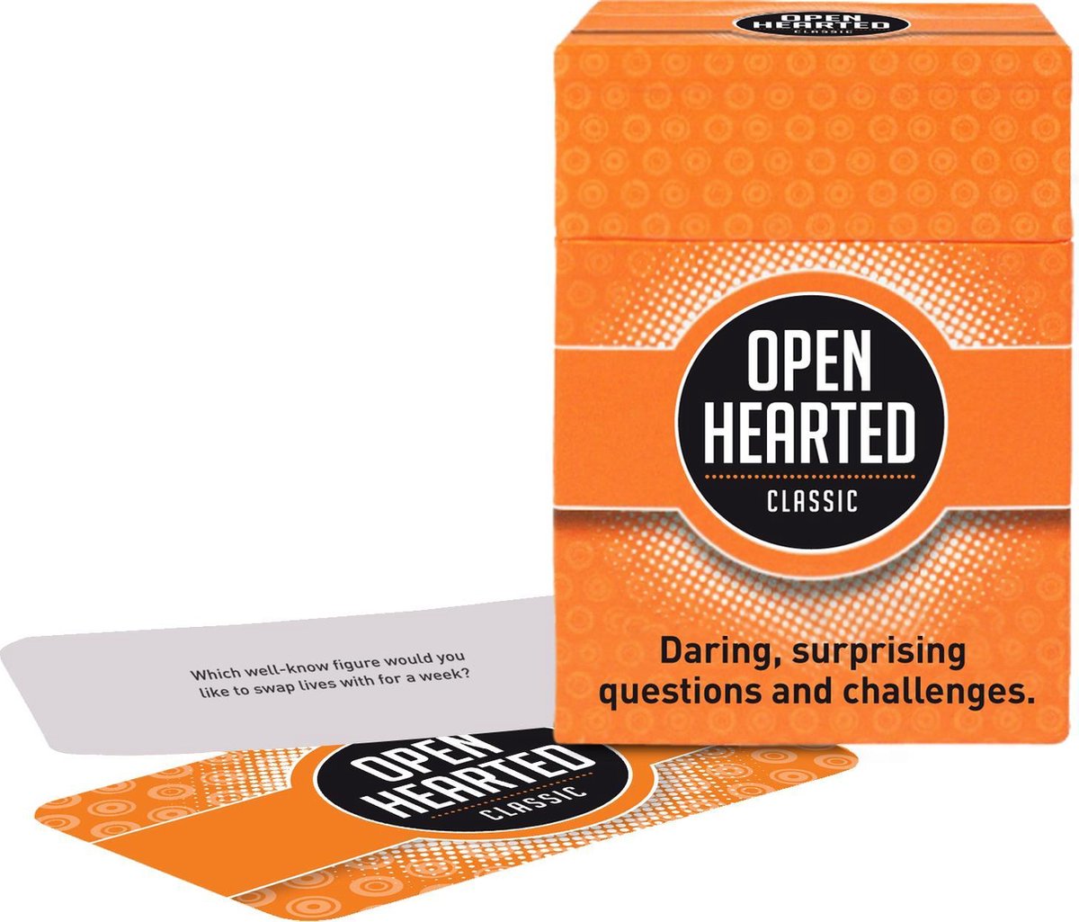 Openhearted Classic - Engelstalige versie van Openhartig Classic - Gespreksstarter - Open Up!