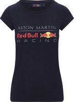 Red Bull Racing Womens Large Logo T-shirt - Formule 1 - Max Verstappen t-shirt -