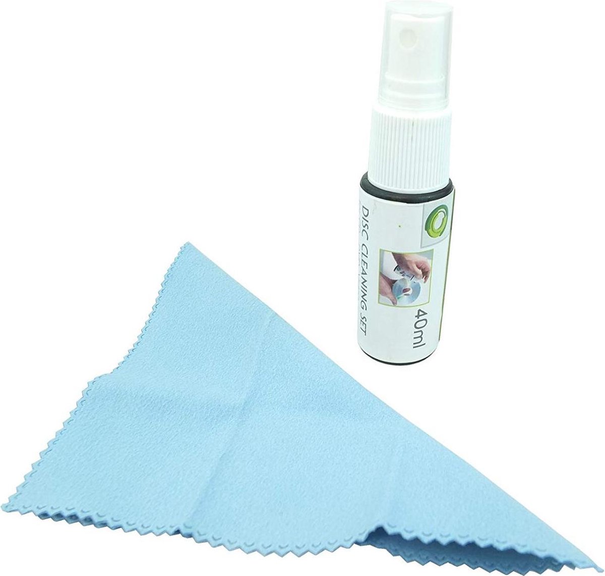 HMerch™ CD / DVD schoonmaak set Disc cleaning set Inclusief doekje
