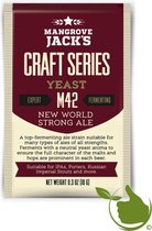 Gedroogde biergist New World Strong Ale M42 – Mangrove Jack’s Craft Series - 10 g