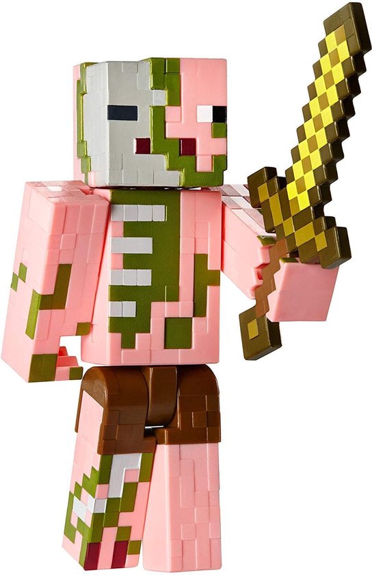 Bol Com Mattel Minecraft Survival Mode Hostile Zombie Pigman Bol Com Mattel Minecraft Survival Mode Hostile Zombie Pigman