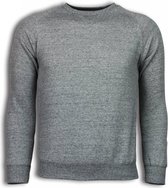 Basic Fit Crewneck- Sweater - Grijs