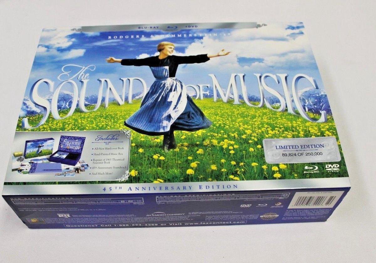 The Sound of Music 45th Anniversary Bluray Collection / Wide Screen