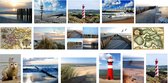 Ansichtkaarten set 16 stuks Zeeland