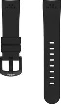24 mmgrandeur-Rubber black strap