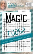 COOSA Crafts Clear stamp - #14 achtergRond Magic