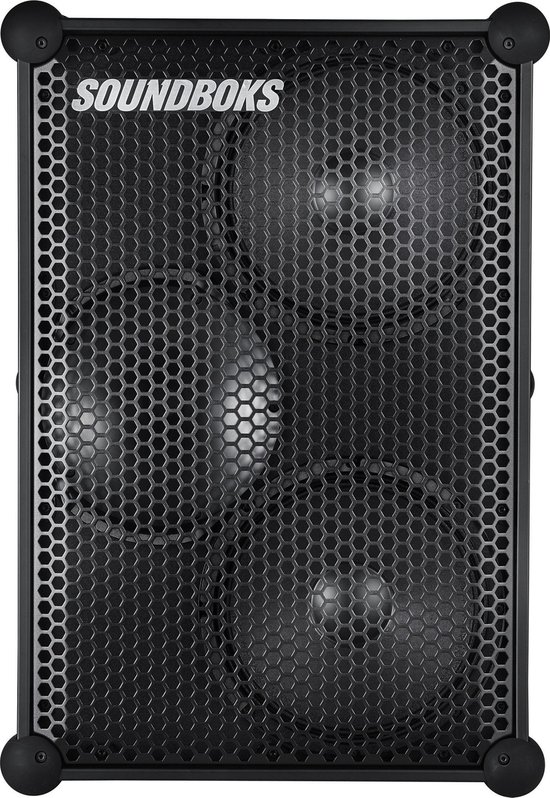 Soundboks The New Soundboks - Soundbox - Haut-parleur de fête Bluetooth extrêmement puissant - Party Box - 126 dB - jusqu'à 40 heures de musique