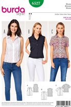 Burda Naaipatroon 6527 - Blouse in variaties