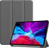 Apple iPad Pro 12.9 2018 / 2020 Tri-Fold Flip Case Grijs