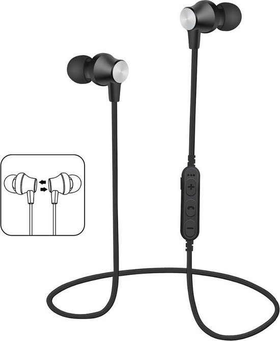 Bluetooth in-ear draadloze oordopjes iPhone / Samsung / Huawei / oortjes -... | bol.com