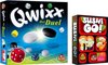 Afbeelding van het spelletje Spelvoordeelset Qwixx Het Duel & Sushi Go
