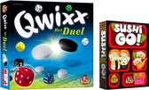 Spelvoordeelset Qwixx Het Duel & Sushi Go