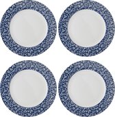 Laura Ashley set van 4 Ontbijtborden 23 cm Sweet Allysum