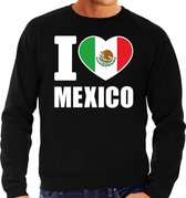 I love Mexico sweater / trui zwart voor heren M