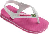 Havaianas Baby Brasil Logo II Meisjes Slippers - Hollywood Rose - Maat 25/26