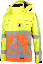 Tricorp Parka traffic controller - Workwear - 403001 - Fluor Orange-Yellow - taille L.