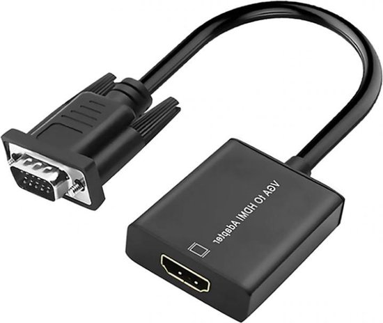VGA naar HDMI Adapter - 1080P Inclusief audio bol.com