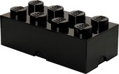 Opbergbox Brick 8, Zwart - LEGO