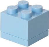 Lego - Opbergbox Mini Brick 4 - Polypropyleen - Blauw