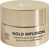 Diego dalla Palma Gold Infusion Eyecream - Oogcrème Hydrateert, Verzacht en Verheldert -  Met Bladgoud voor Alle Huidtypen - 15 ml