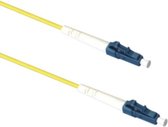 LC Simplex Optical Fiber Patch kabel - Single Mode OS1 - geel / LSZH - 2 meter