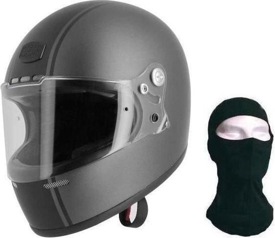 WESTT Torque X Integraalhelm voor motorfiets, grijs, opvouwbare