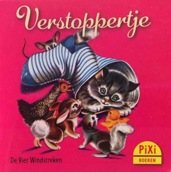 Omslag van Verstoppertje door Vink, Merel de (nederlandse tekst)