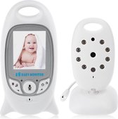 2.4G draadloze babyvideomonitor VB601, met nachtzicht, bidirectioneel LCD-display, temperatuurbewaking, voor baby, huisdier, oude mensen