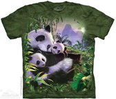 The Mountain Adult Unisex T-Shirt - Panda Cuddles