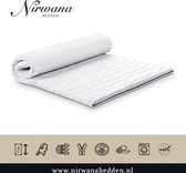 150x220 Topdekmatras - Topper NASA-VISCO - Traagschuim - 7 CM - Nirwana Bedden