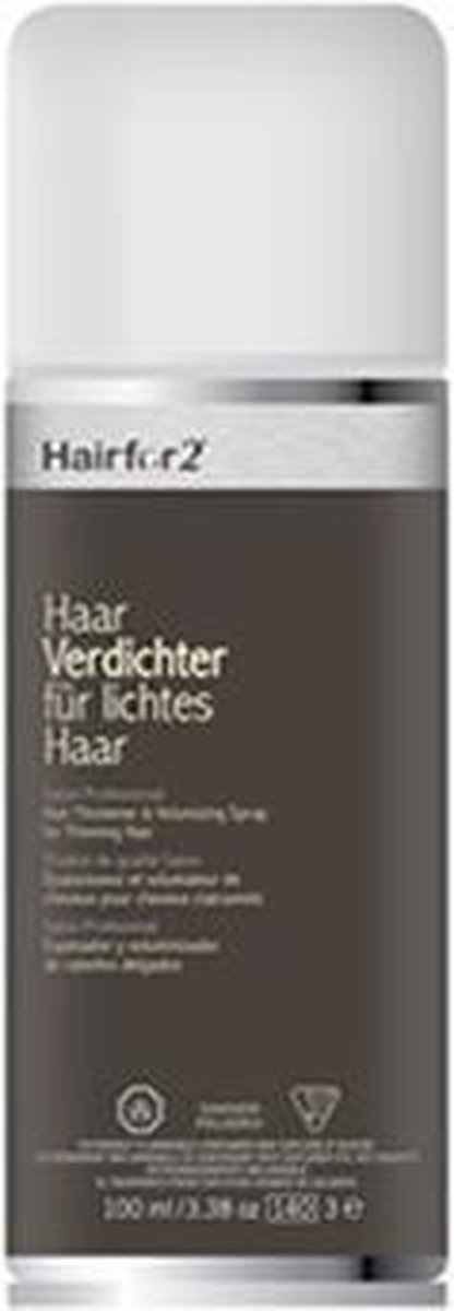 Hairfor2 Colorspray 100 ml-Middenbruin