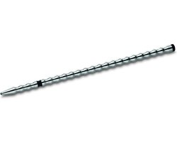 MyStim - Tickleberry Finn Ribbed Sound - Dilator Penis Metaal
