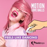 Feelztoys Motion Love Balls Jivy - Vaginale balletjes - Paars