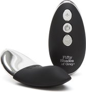 Fifty Shades of Grey Relentless Vibrations Remote Control Panty Vibrator - Zwart/Zilver