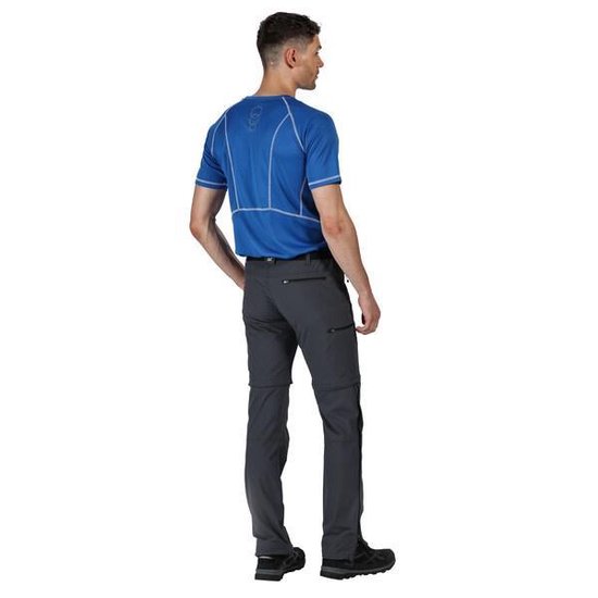 Pantalon De Marche Berghaus – Gris – Taille 16 – Convertible En Short (zip-off)