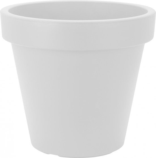 Nampook Pot de Fleurs Classic 25 Cm Plastique Wit