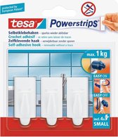 6x Tesa Powerstrips haken trend small - Klusbenodigdheden - Huishouden - Verwijderbare haken - Opplak haken 6 stuks